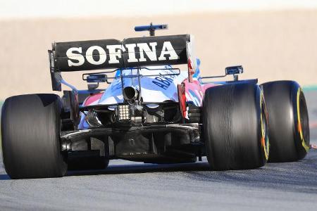 Williams - Diffusor - F1-Test - Barcelona - 2020
