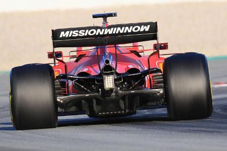 Ferrari - Diffusor - F1-Test - Barcelona - 2020