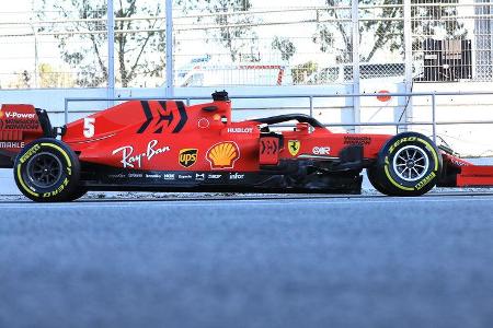 Ferrari - Profil - F1-Test - Barcelona - 2020
