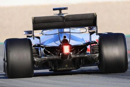 Haas - Diffusor - F1-Test - Barcelona - 2020
