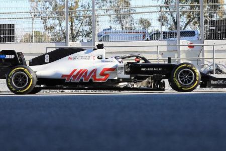 Haas - Profil - F1-Test - Barcelona - 2020