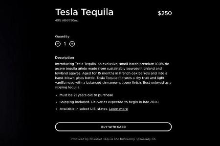 Tesla Tequila