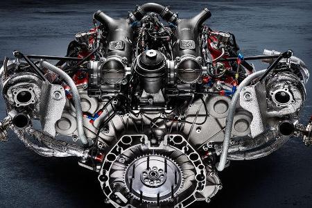 Ferrari 488 GT Modificata - Motor - V8-Biturbo