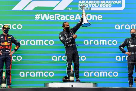 Podium - GP Ungarn 2020