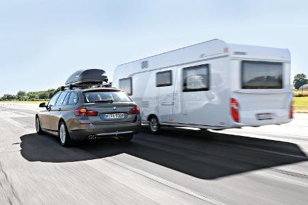 Zuladung, Fahrsicherheit, BMW 525d Touring