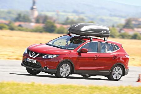 Zuladung, Fahrsicherheit, Nissan Qashqai 1.6 dCi
