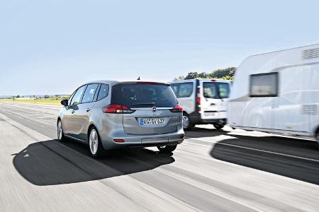 Zuladung, Fahrsicherheit, Opel Zafira Tourer 2.0 CDTI