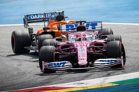 Sergio Perez - Racing Point - Formel 1 - GP Steiermark 2020 - Spielberg - Rennen