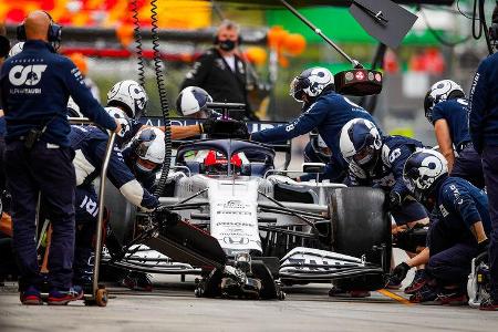 Daniil Kvyat - Alpha Tauri - Formel 1 - GP Ungarn - Budapest - 18. Juli 2020