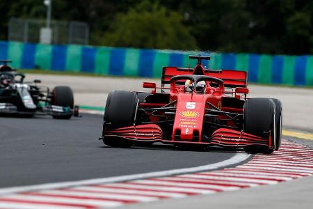 Sebastian Vettel - Ferrari - Formel 1 - GP Ungarn - Budapest - 17. Juli 2020