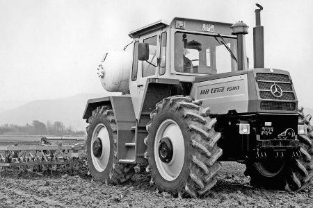 MB Trac JubilŠum und Unimog Ackerschlepper