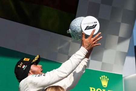 Lewis Hamilton - Mercedes - GP Ungarn 2019 - Budapest - Rennen
