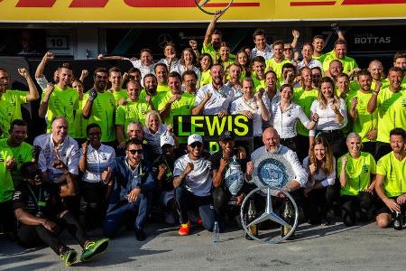 Lewis Hamilton - Mercedes - GP Ungarn 2019 - Budapest - Rennen