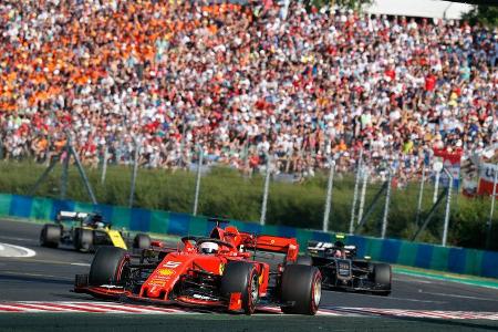 Sebastian Vettel - Ferrari - GP Ungarn 2019 - Budapest - Rennen
