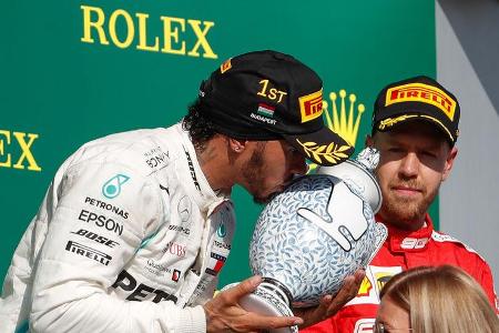 Lewis Hamilton - Mercedes - GP Ungarn 2019 - Budapest - Rennen