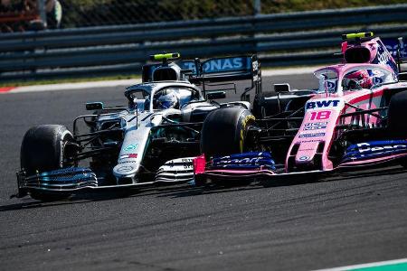 Bottas - Stroll - GP Ungarn 2019 - Budapest - Rennen