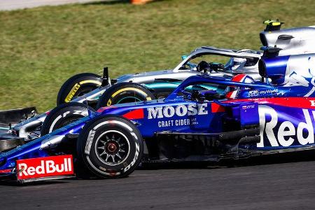 Bottas - Albon - GP Ungarn 2019 - Budapest - Rennen