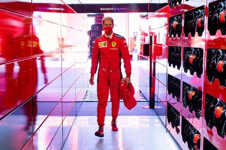 Sebastian Vettel - Ferrari - Formel 1 - GP Steiermark - Österreich - Spielberg - 10. Juli 2020