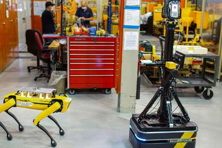 Fluffy Roborterhund Ford Boston Dynamics