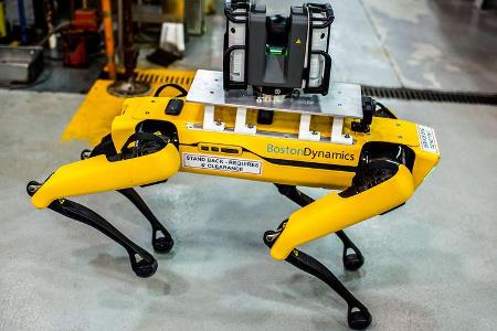 Fluffy Roborterhund Ford Boston Dynamics