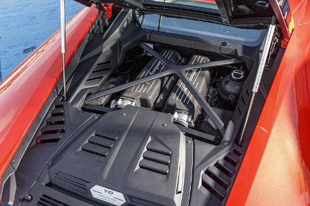 Lamborghini Huracan Evo, Motorraum