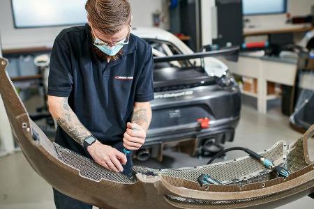 Biofaser Porsche 718 Cayman GT4 MR