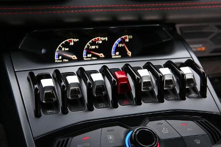 Lamborghini Huracán LP 610-4, Bedienelemente