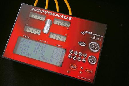 Lamborghini Huracán LP 610-4, Waage