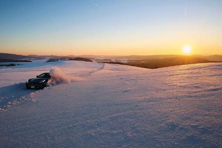 Ferrari GTC4 Lusso, Sonnenuntergang