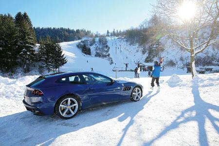 Ferrari GTC4 Lusso, Seitenansicht
