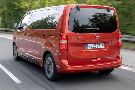 SPERRFRIST 9. September 2020 12 Uhr Opel Zafira-e Life Fahrbericht