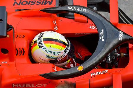 Sebastian Vettel - Ferrari - F1-Test Bahrain - 3. April 2019