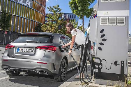 Mercedes A 250 e, Exterieur