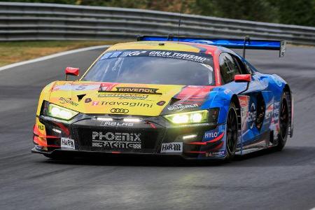 Audi R8 LMS - Phoenix Racing - Startnummer #5 - Klasse: SP9 - 24h-Rennen - Nürburgring - Nordschleife - 24. bis 27. Septembe...