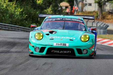 Porsche 911 GT3 R - Falken Motorsports - Startnummer #44 - Klasse: SP9 - 24h-Rennen - Nürburgring - Nordschleife - 24. bis 2...