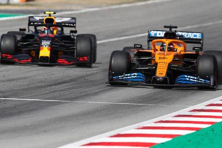 Alexander Albon - Red Bull - Carlos Sainz - McLaren - GP Spanien 2020 - Barcelona