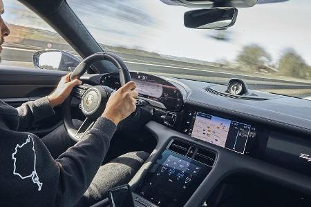 Porsche Taycan 4S, Interieur