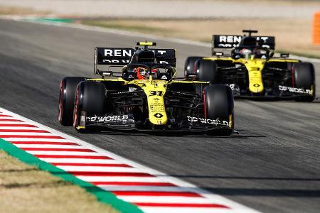 Esteban Ocon - Renault - Formel 1 - GP Spanien - Barcelona - 14. August 2020