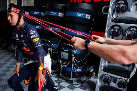 Alexander Albon - Red Bull - Formel 1 - GP 70 Jahre F1 - England - Silverstone - 7. August 2020