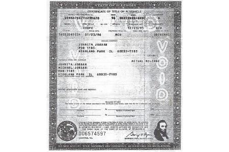 Mercedes-Benz S600 Michael Jordan