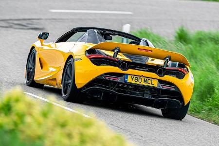 McLaren 720S Spider, Exterieur