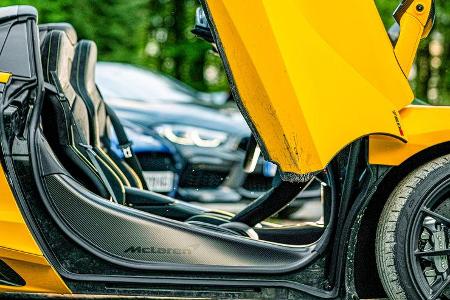 McLaren 720S Spider, Interieur
