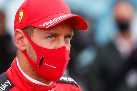 Sebastian Vettel - Ferrari - GP Belgien - Spa-Francorchamps - 29. August 2020