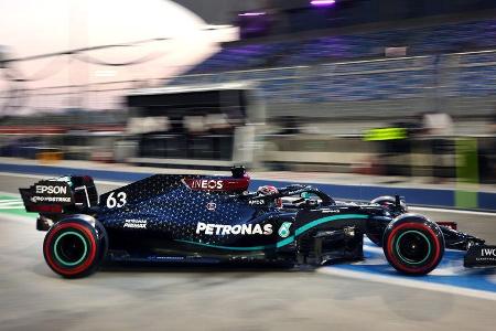 George Russell - Mercedes - Formel 1 - GP Sakhir - Bahrain - Freitag - 4.12.2020