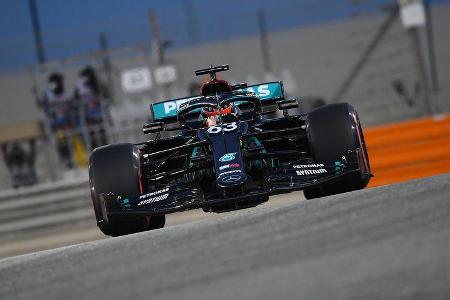 George Russell - Mercedes - Formel 1 - GP Sakhir - Bahrain - Freitag - 4.12.2020