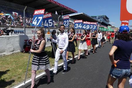 Grid Girls & Grid Boys - 24h-Rennen Le Mans 2017 - Smastag - 17.6.2017