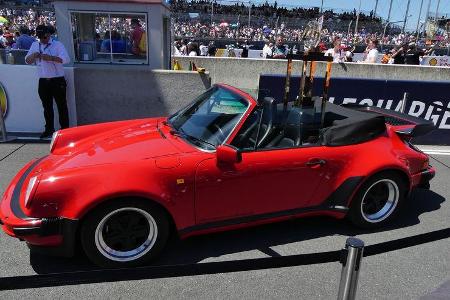Porsche 911 Turbo Cabrio - Pokal - 24h-Rennen Le Mans 2017 - Smastag - 17.6.2017