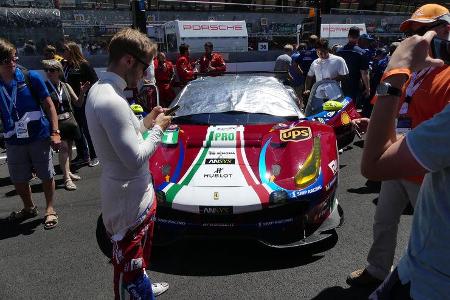 Ferrari 488 GTE - Startnummer #71 - 24h-Rennen Le Mans 2017 - Smastag - 17.6.2017