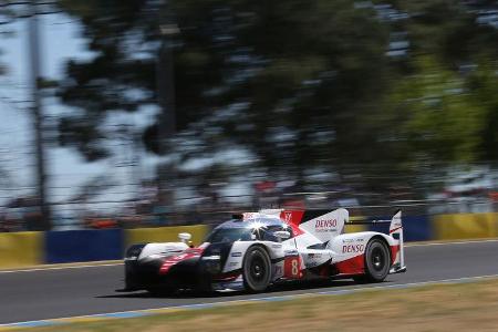 Toyota TS050 Hybrid - Startnummer #8 - 24h-Rennen Le Mans 2017 - Samstag - 17.6.2017
