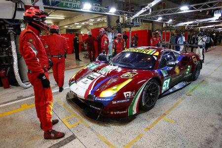 Ferrari 488 GTE - Startnummer #51 - 24h-Rennen Le Mans 2017 - Samstag - 17.6.2017